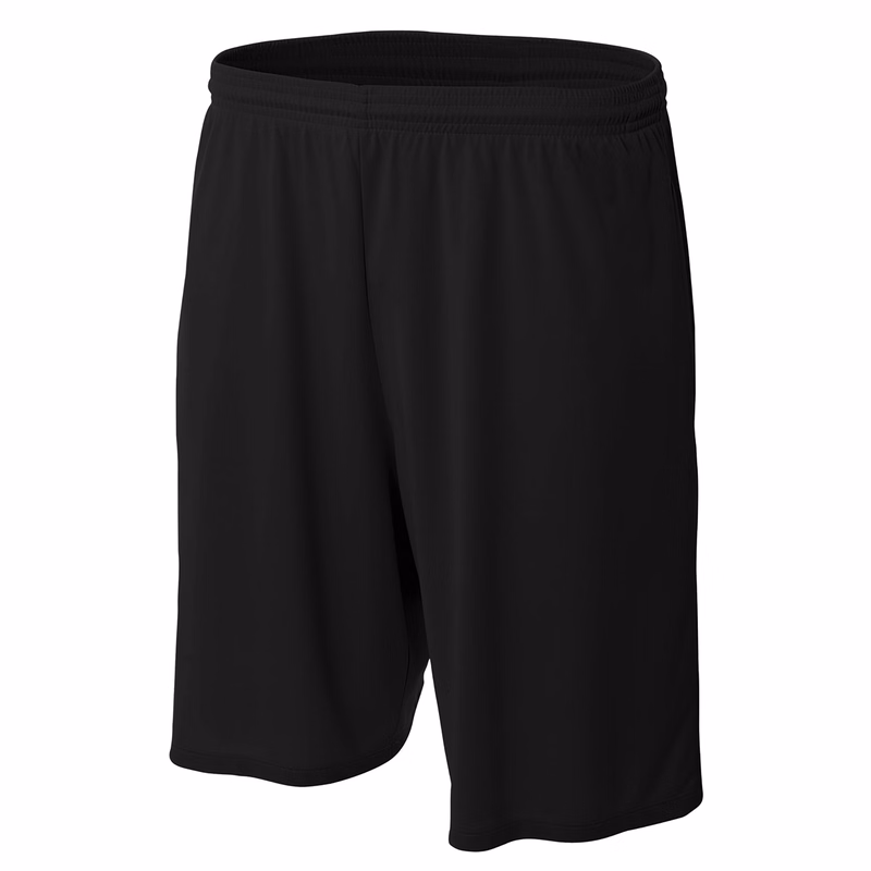 A4 9" Moisture Management Pocketed Short