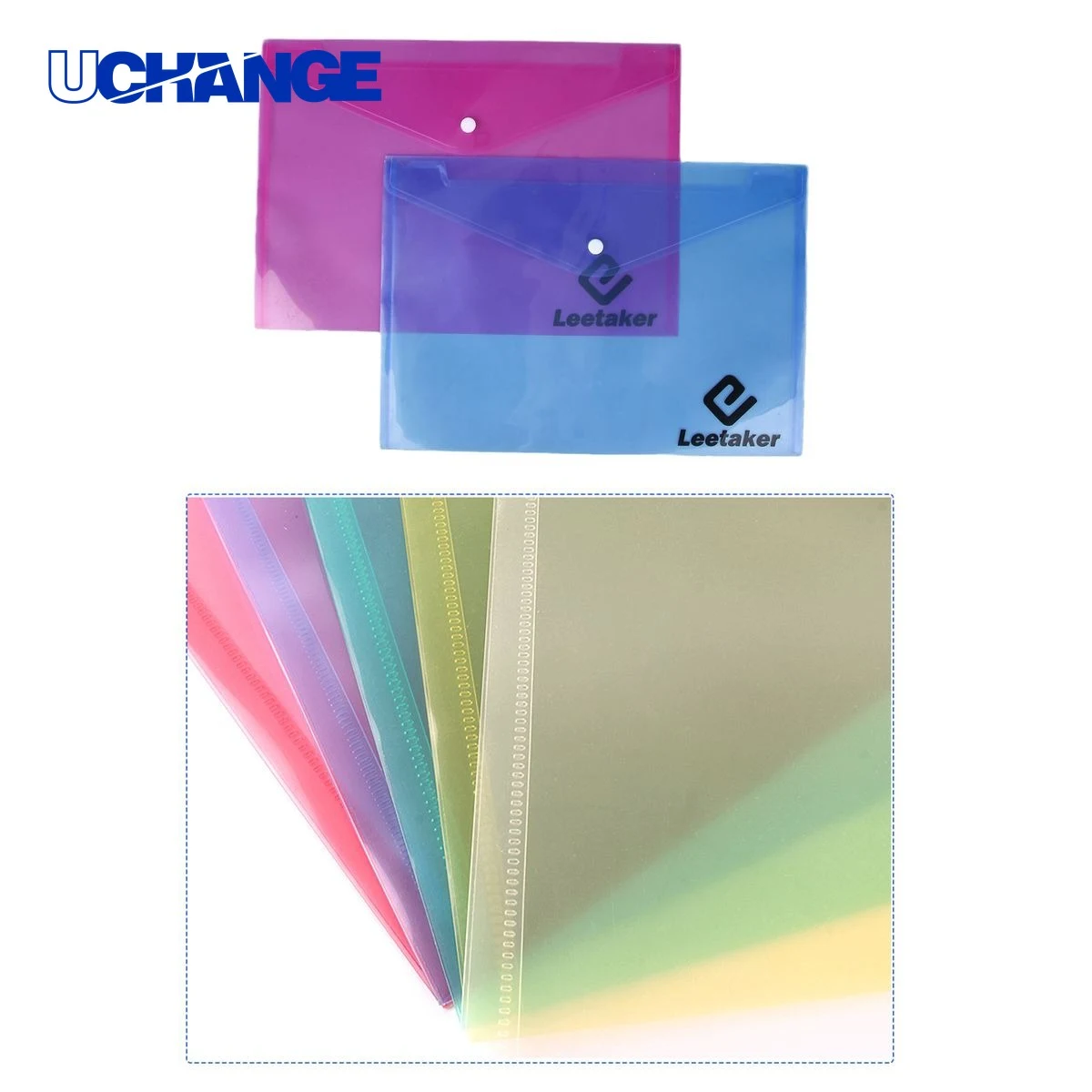 Transparent Waterproof PP File Bag 1