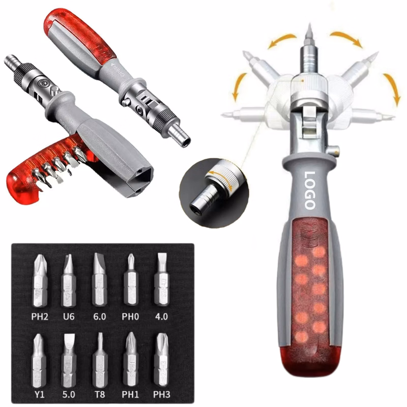 10 in 1 Ratcheting Screwdriver Set