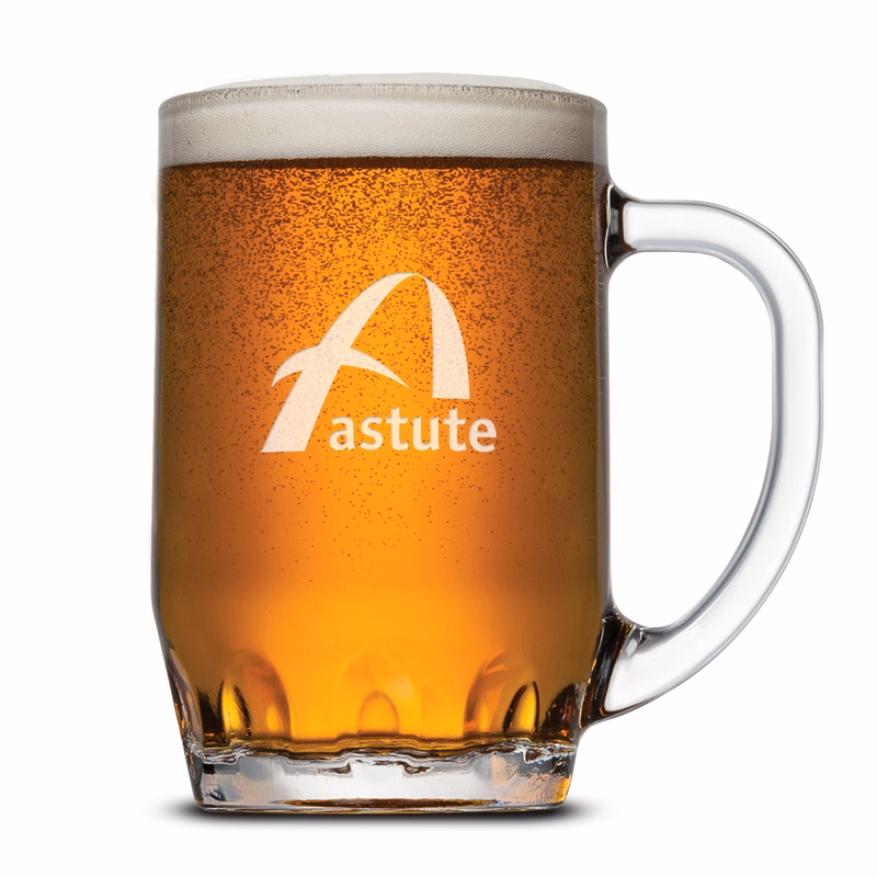 Dusseldorf Beer Stein - Deep Etch