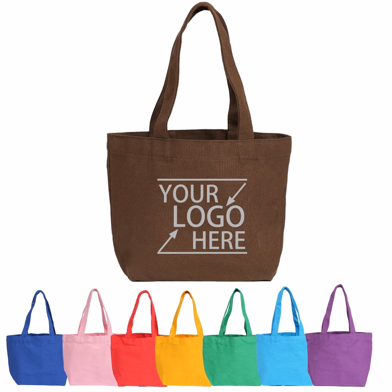Colorful Canvas Tote Bag
