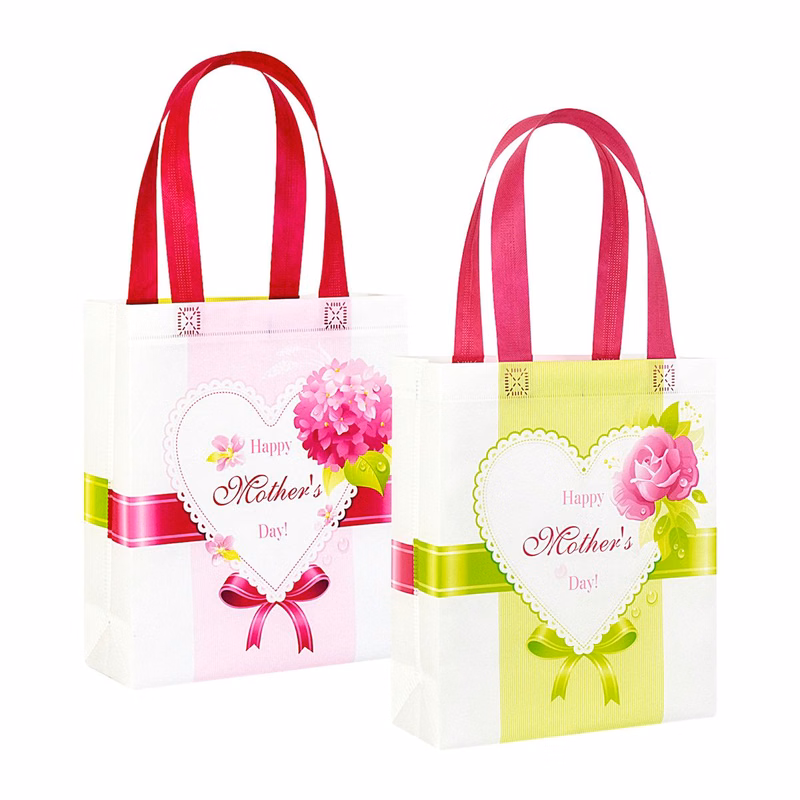 Custom 120g Laminated Non-Woven Gift Bag 10"x12"x4"