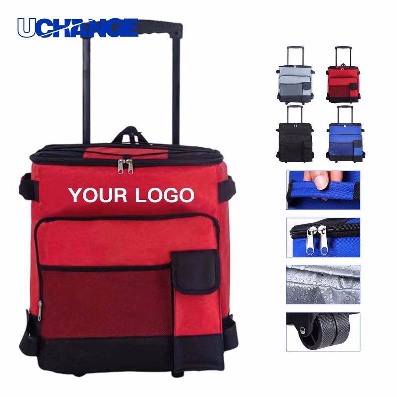 Collapsible Rolling Cooler Bag