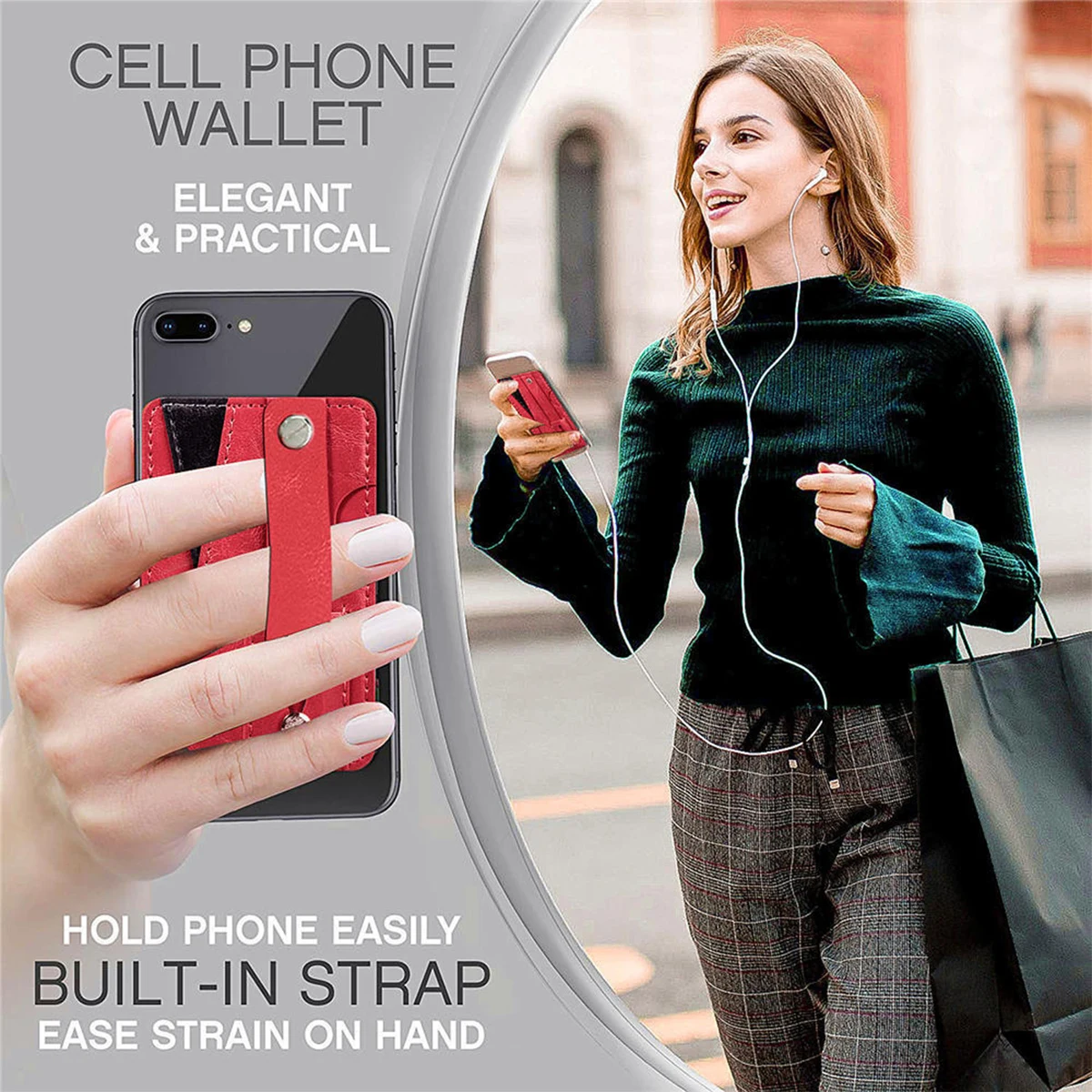 Cell Phone Sticker Holder Stand 1