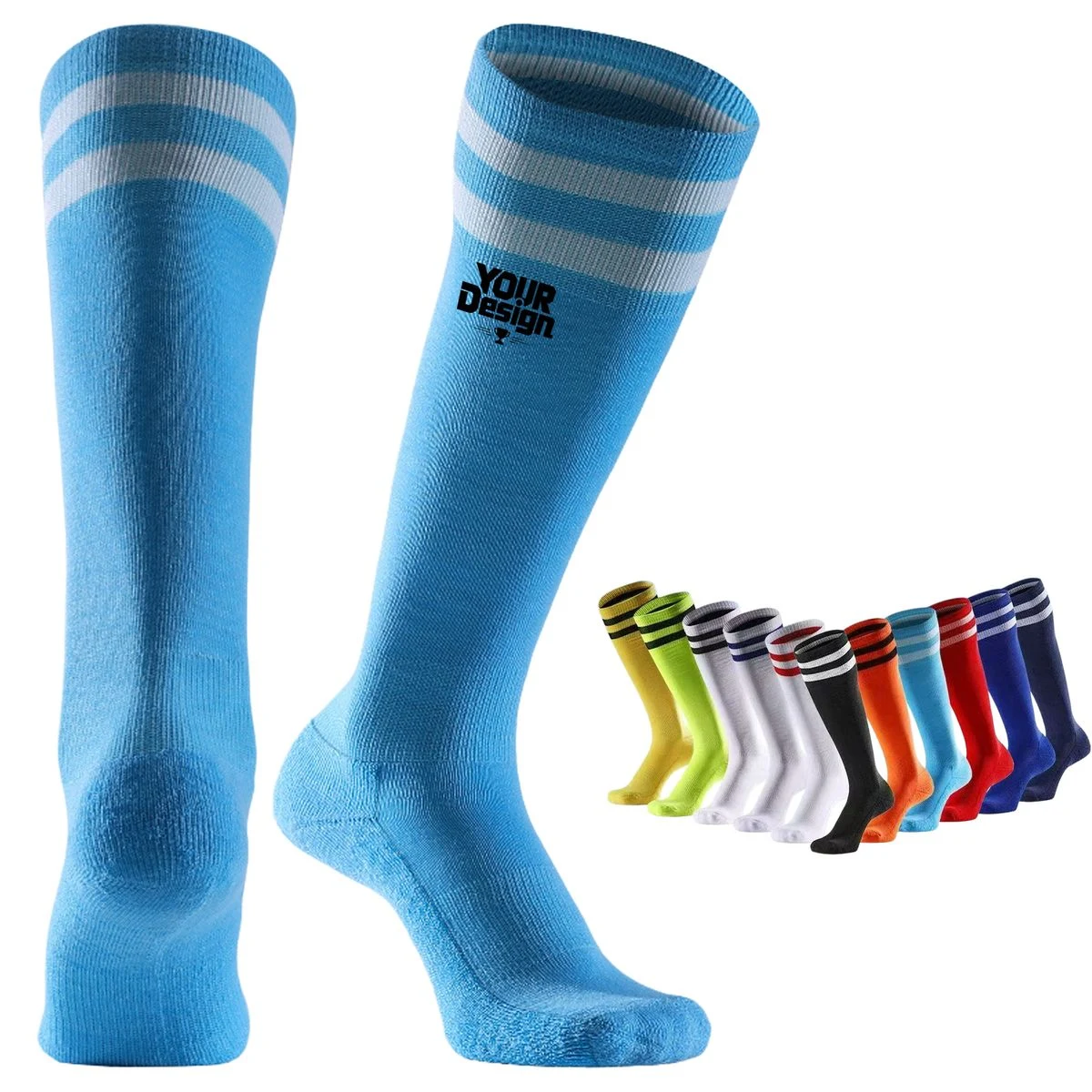 High-Elastic Moisture-Wicking Tube Socks 1