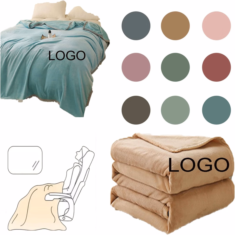 Spot Sofa Travel Milk Velvet Blanket