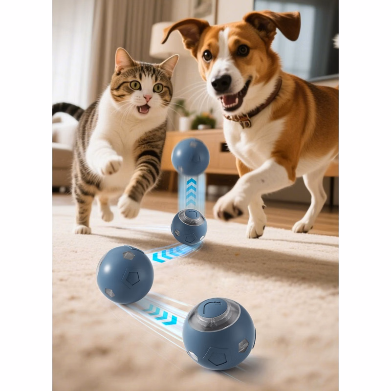 Fast Rolling Motion Activated Chirping Stimulating Light