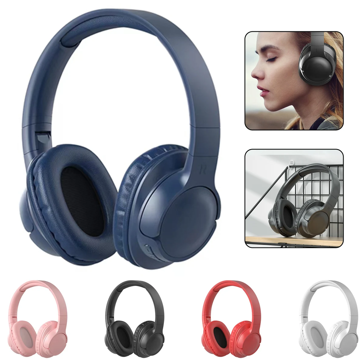 On-Ear Wireless Bluetooth Headphones 1