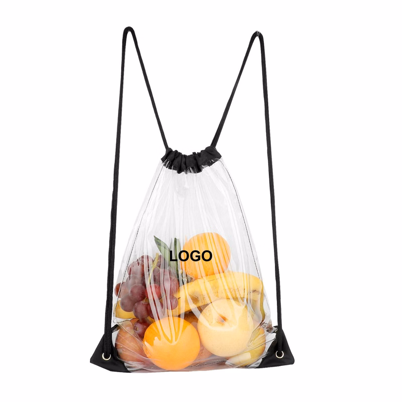 Clear Drawstring Bag (direct import)