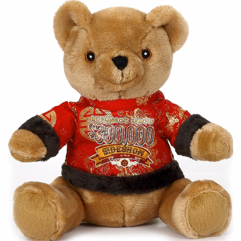 10" Bear with Chinese Shirt
