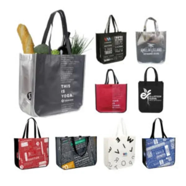 Lulu Lemon Pp Laminated Non Woven Tote 1