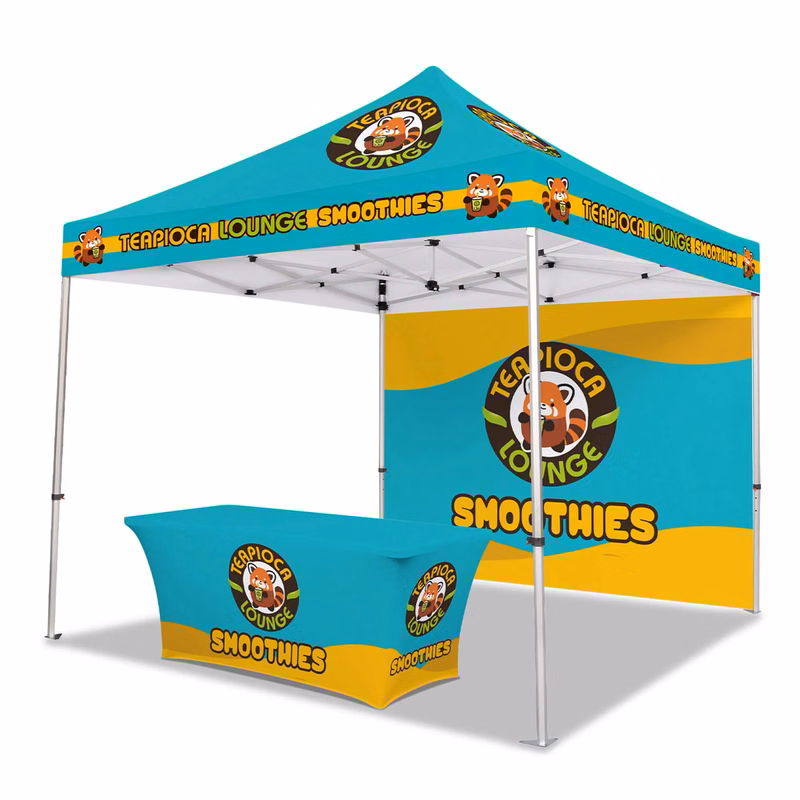 10ft x 10ft Custom Canopy Tent - Event Silver Package