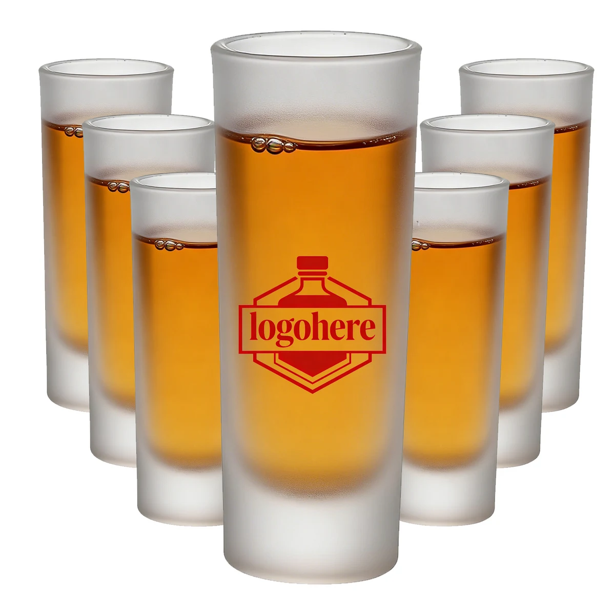 Custom Logo Bullet Shot Glass 1