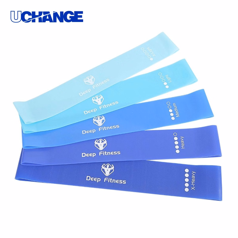 Fitness 5-Level TPE Resistance Bands Yoga Set
