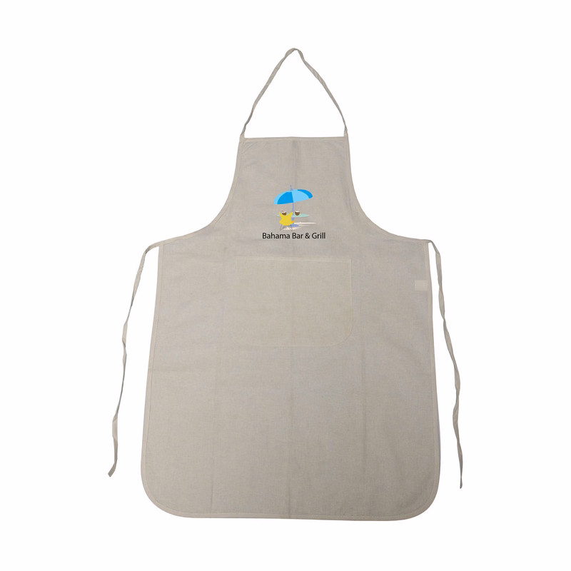 Bib Apron w/Pocket (24" x 35")