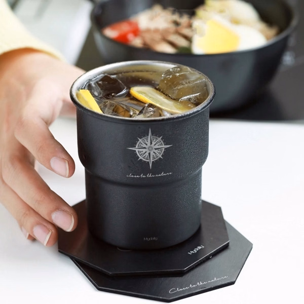 Stainless Steel Stackable Metal Drinking Cups