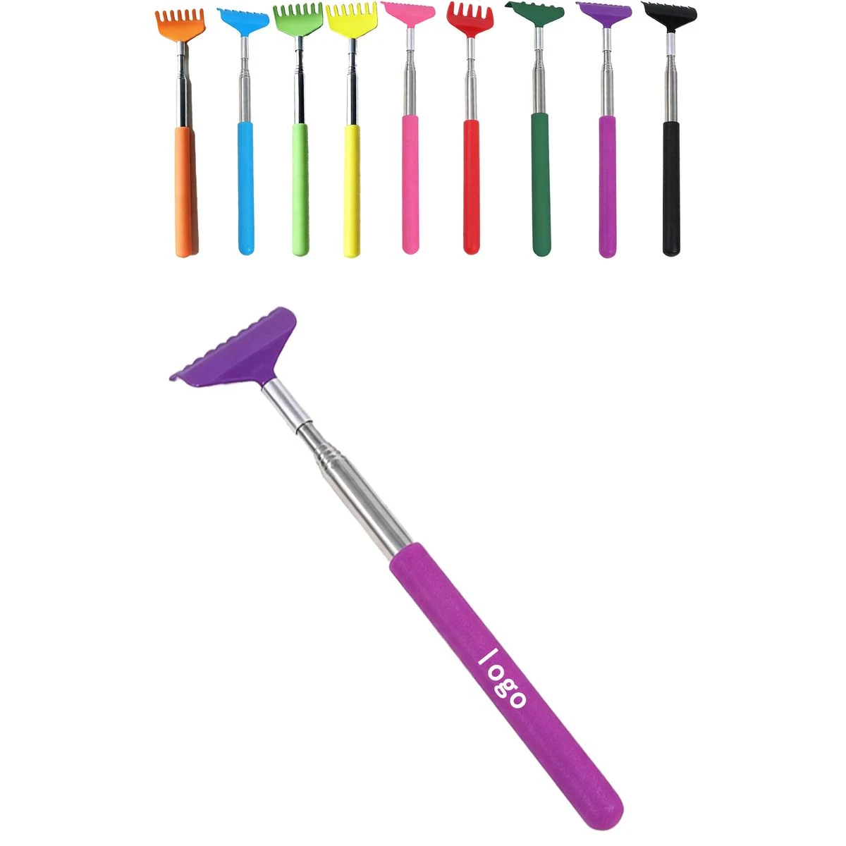 Telescopic Back Scratcher Custom Logo 1