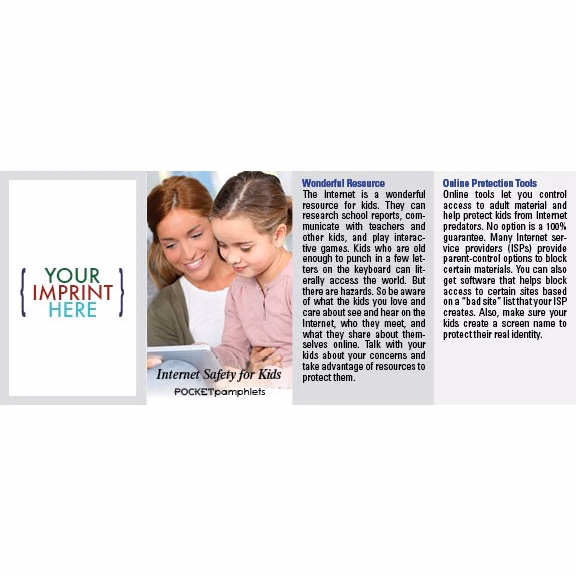 POCKET PAMPHLET - Internet Safety for Kids Pocket Pamphlet