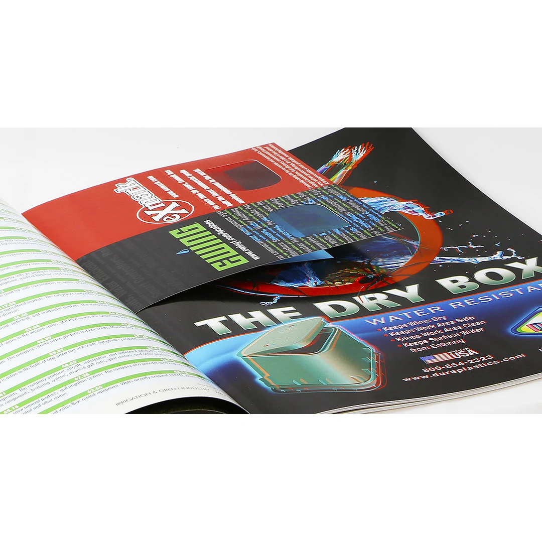 3D Bind-In - Red/Cyan - Saddle Stitch - Custom Imprint 1