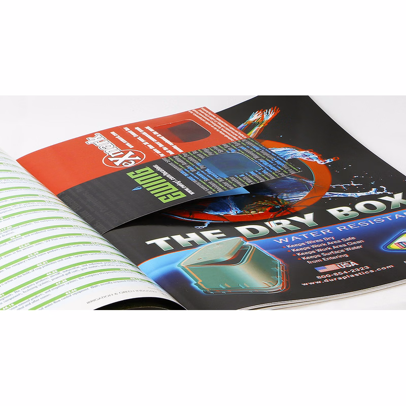 3D Bind-In - Red/Cyan - Saddle Stitch - Custom Imprint