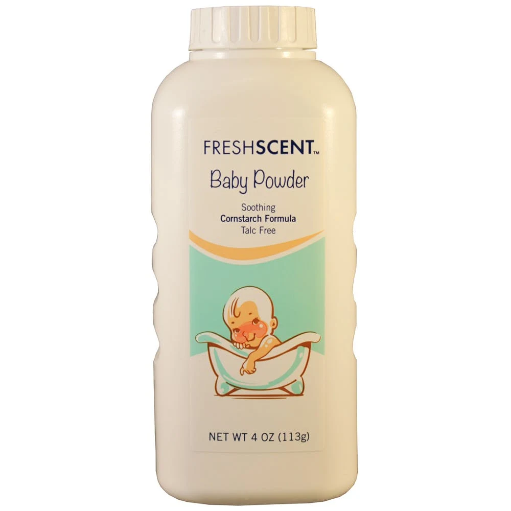 Freshscent Baby Powder - 4 oz Cornstarch Based 1