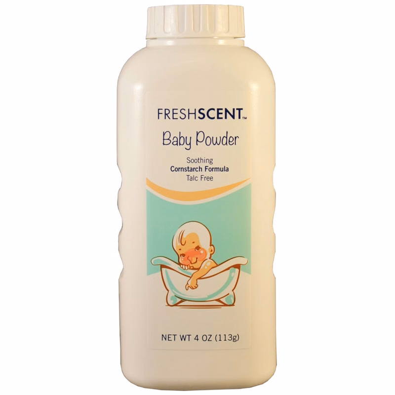 Freshscent Baby Powder - 4 oz Cornstarch Based