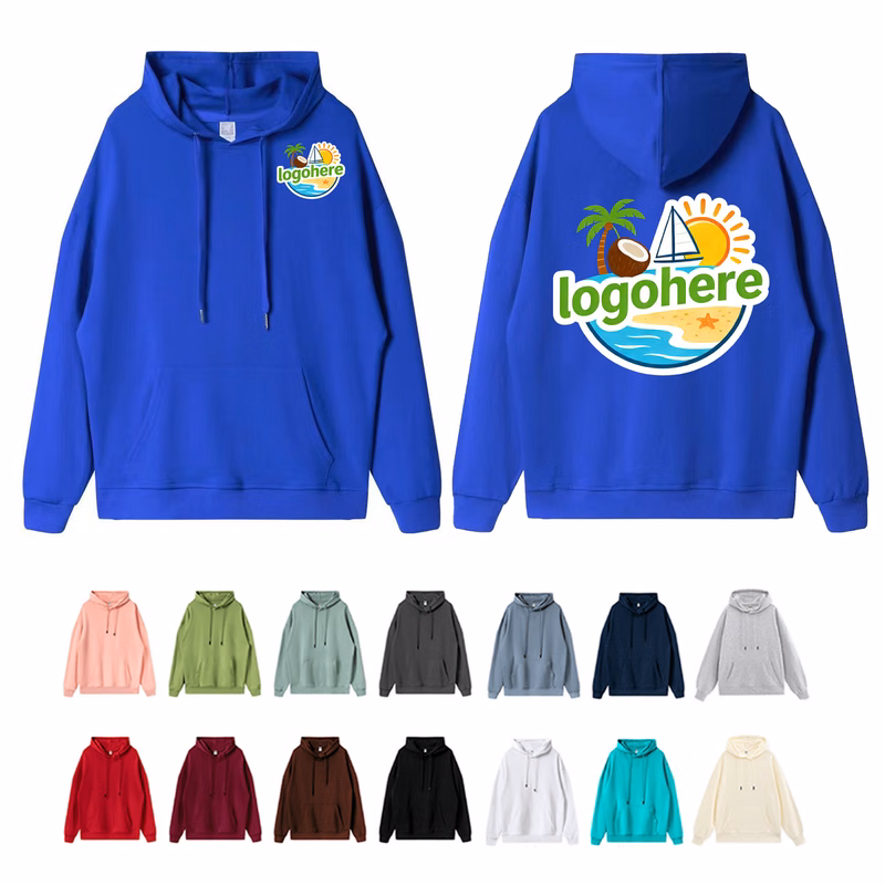 Polyester-Cotton blend Pullover Hoodie