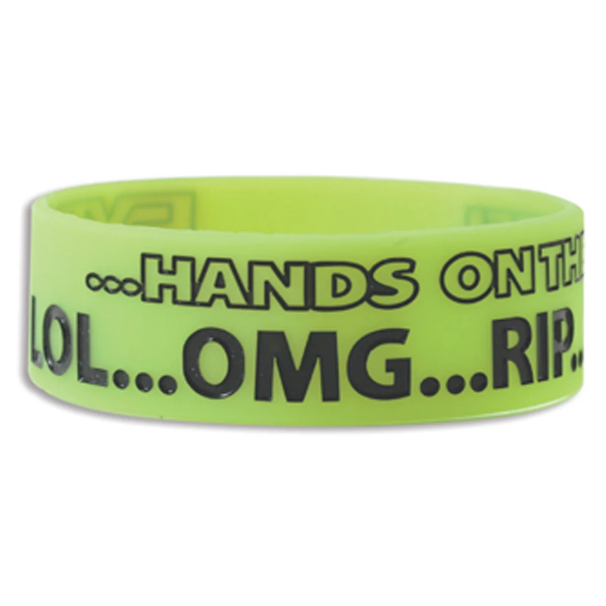 1" Jumbo Wristband- Screen Print 1