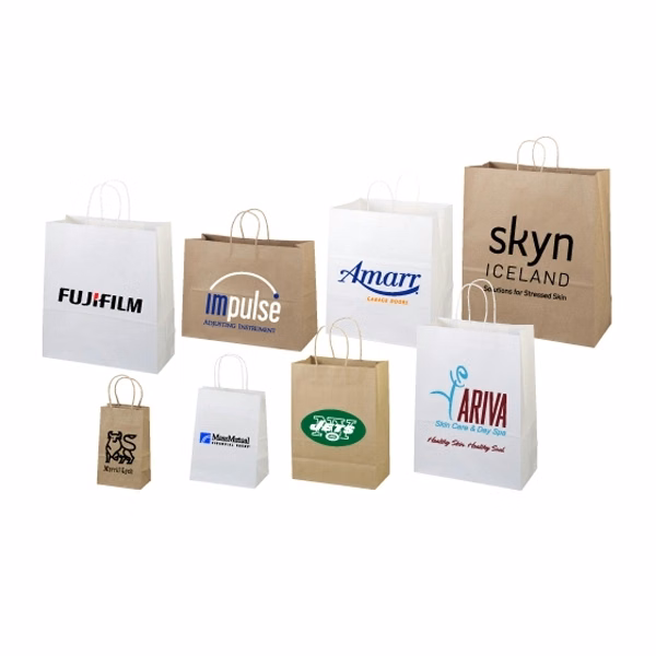 Kraft Paper Shoppers