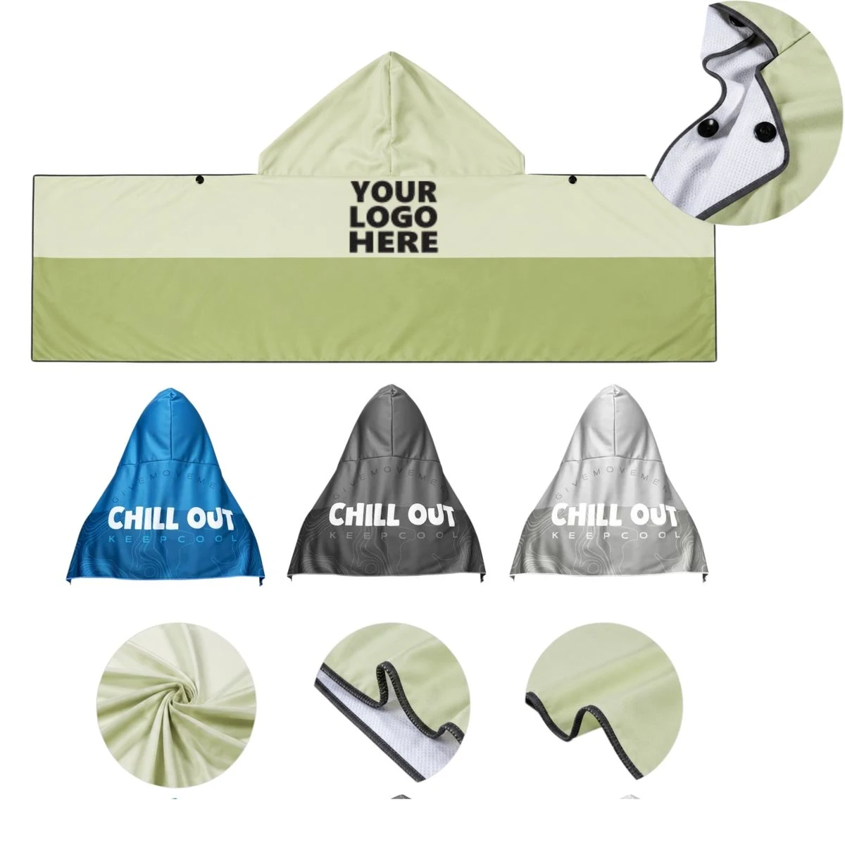 MOQ20 Hooded Cooling Towel 1