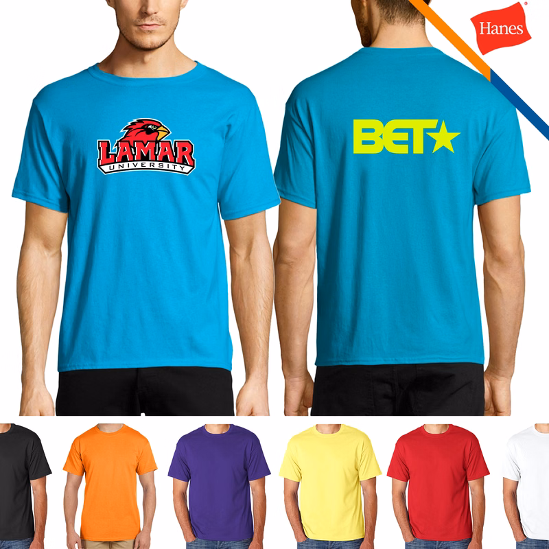 Hanes® 5.5 oz Cotton Blend Preshrunk T-shirts