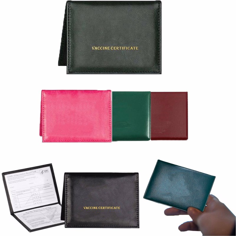 PU Vaccination Card Holder