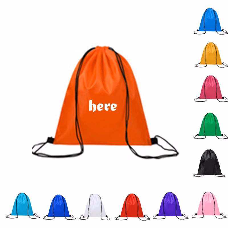 Lightweight Drawstring Backpack Bag Durable