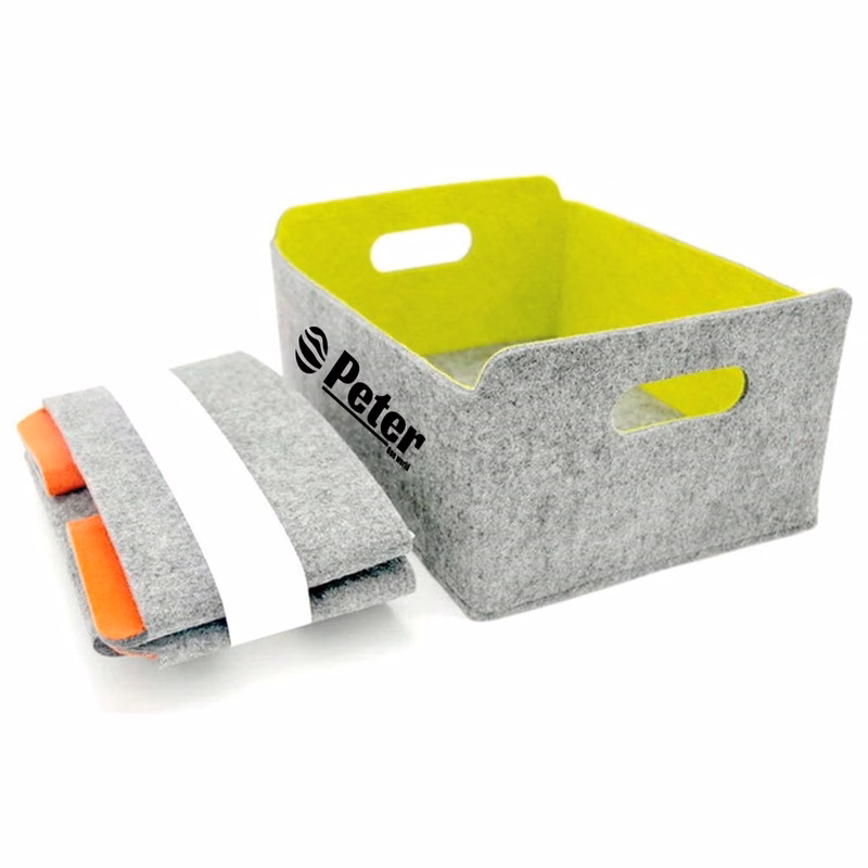 Felt Foldable Cube Bin