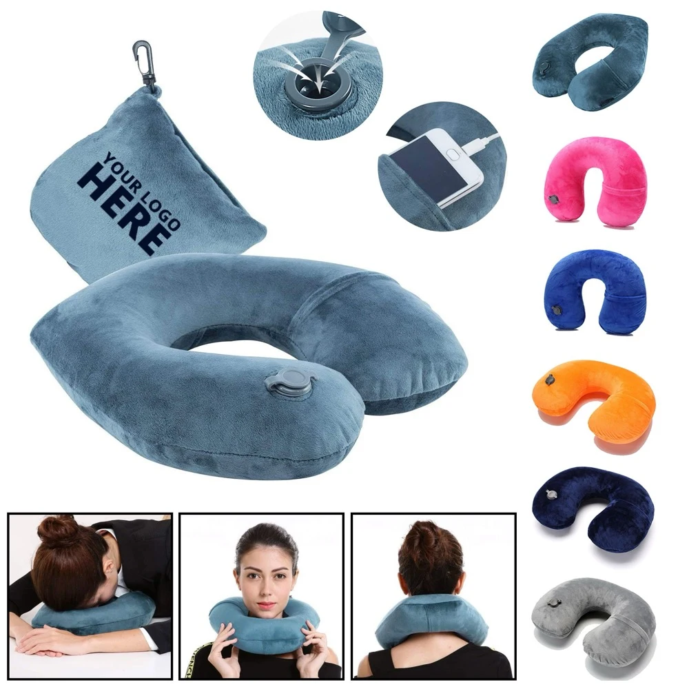 Inflatable Travel Neck Pillow 1