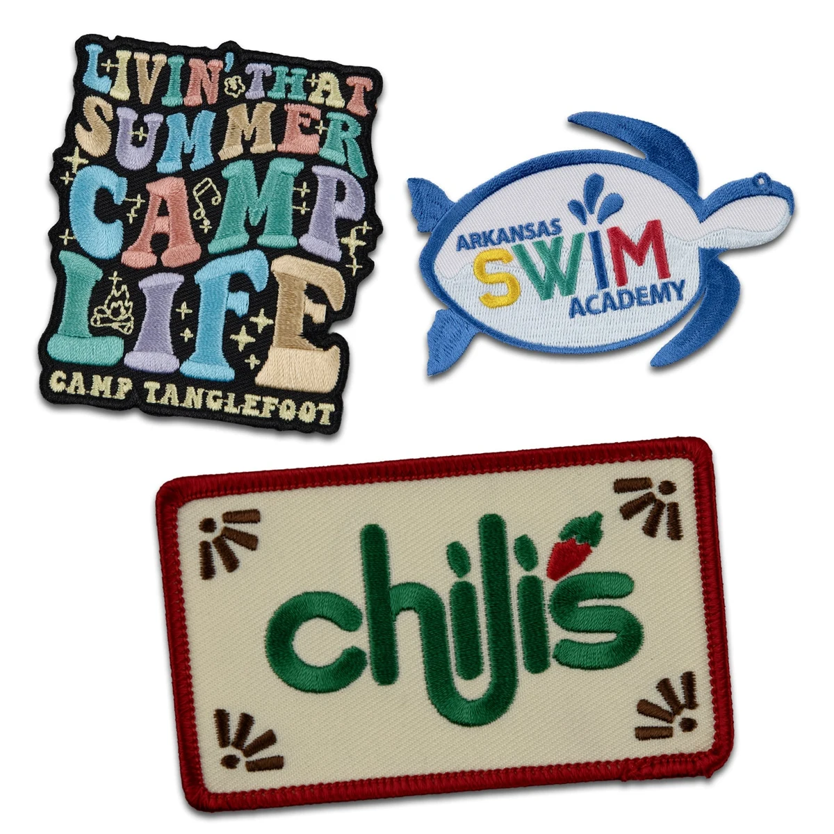 4" Embroidered Patch (75%) 1