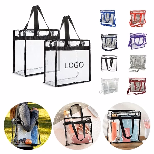 Crossbody PVC Handbags with Ideal for Shopping and Travel