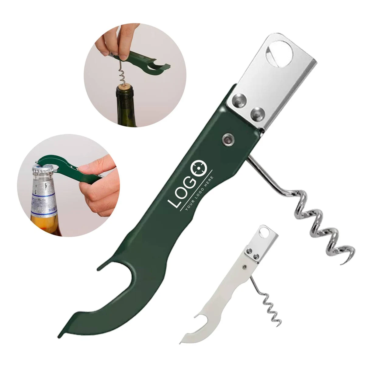 Stainless Steel Multi-function Bottle Opener 1
