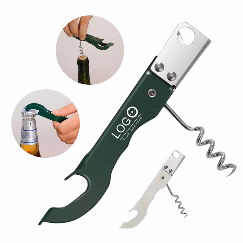 Stainless Steel Multi-function Bottle Opener