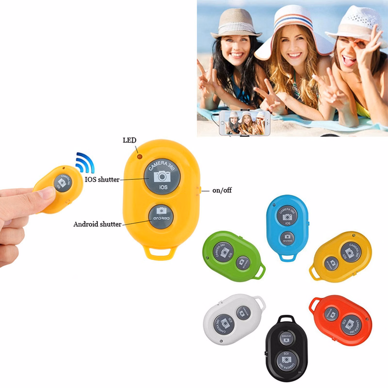 Wireless Camera Selfie Shutter Remote Control