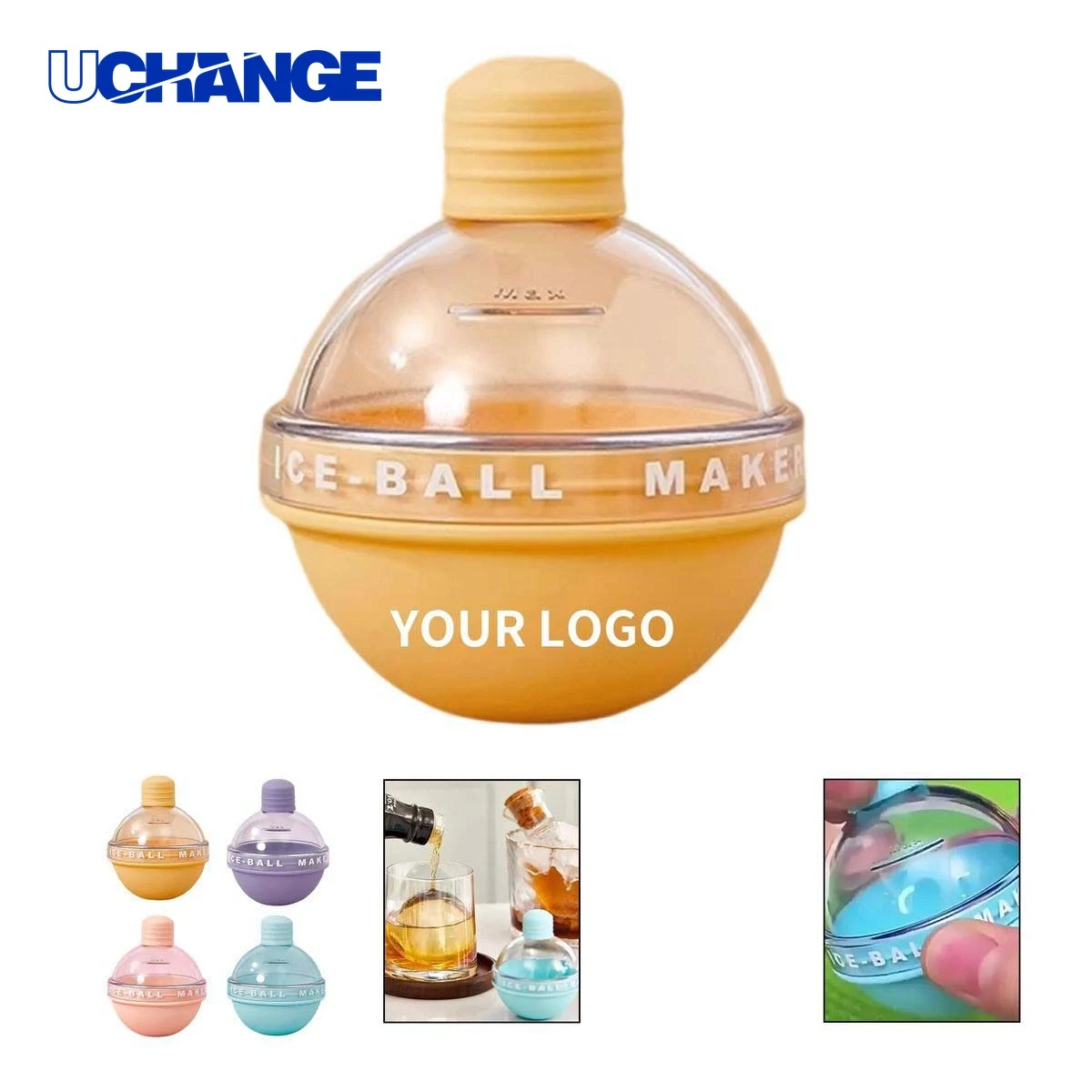 Compact Round Ice Mold 1