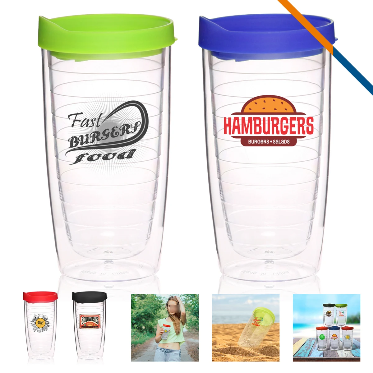 Ragge Acrylic Tumbler - 14 OZ. 1