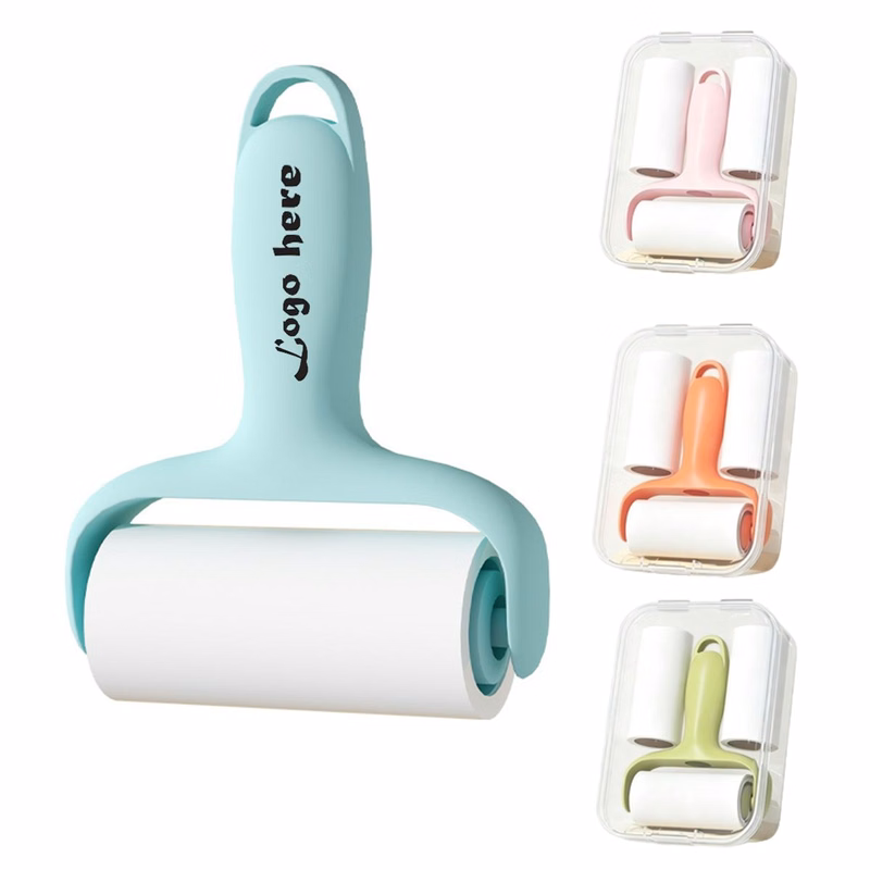 Portable Mini Lint Roller With Storage Case