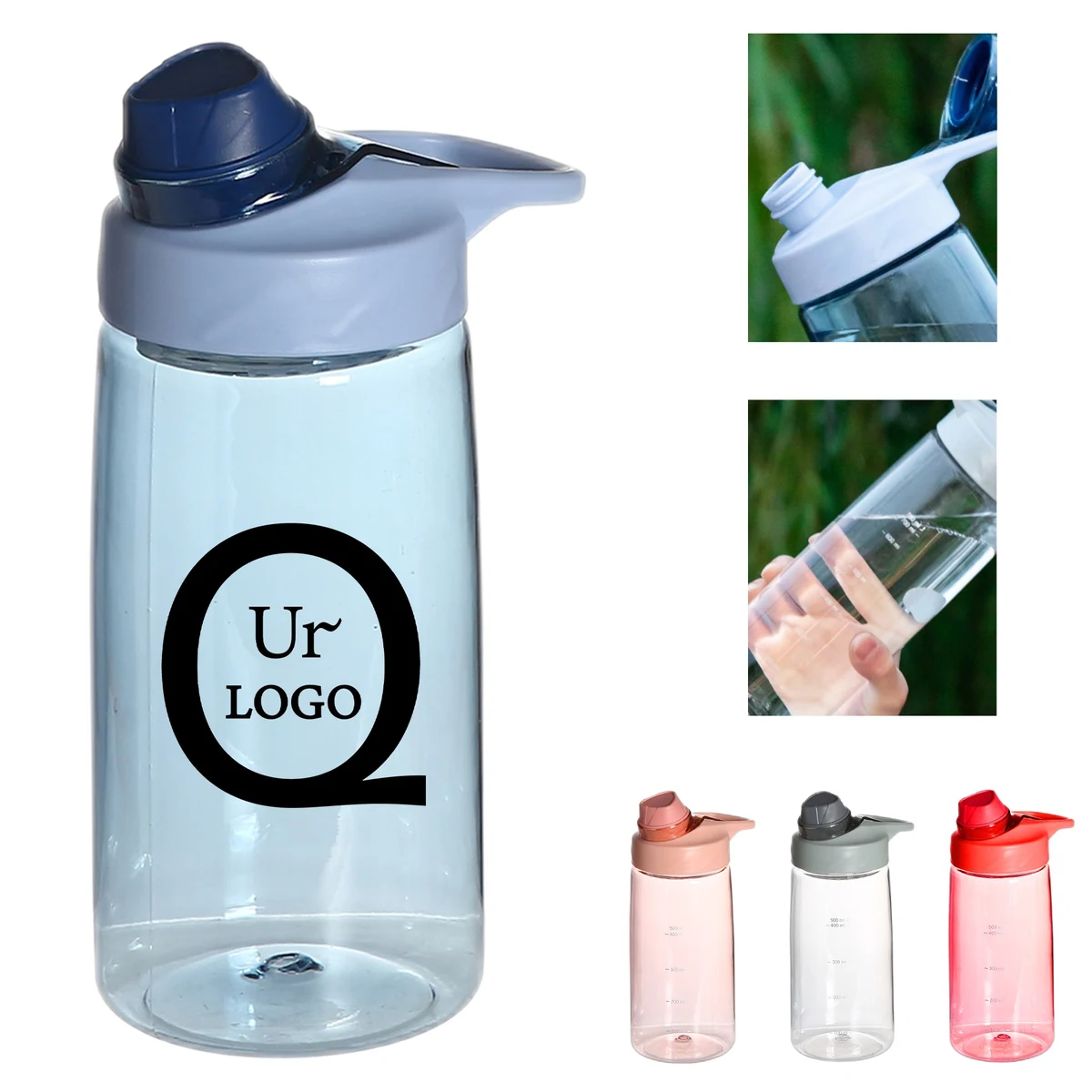 18.6Oz Tritan Water Bottle 1