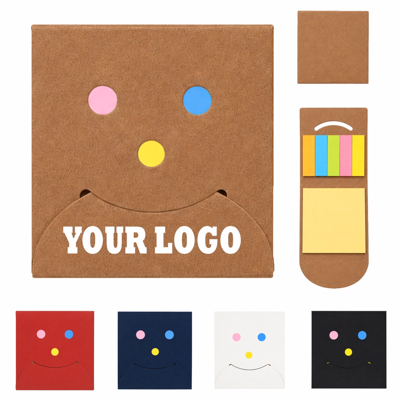 Smiley Face Sticky Note Booklet