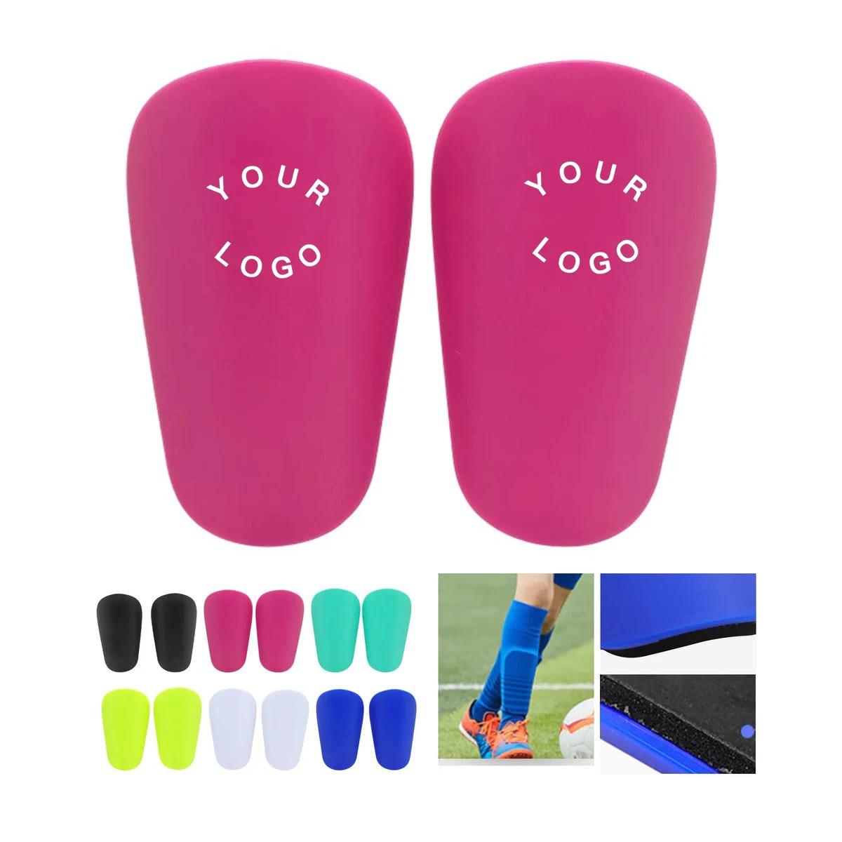 Mini EVA Shin Pads for Soccer Practice 1