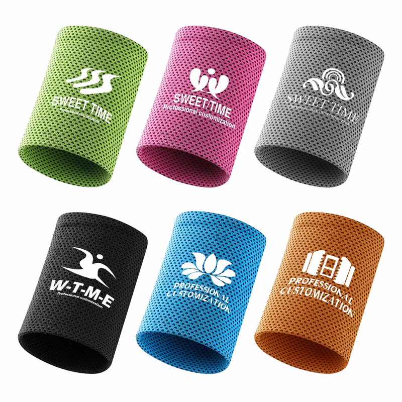 Sport Sweat Absorbent Cooling Wristband