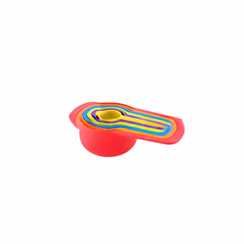 Colored Plastic Measuring Spoons