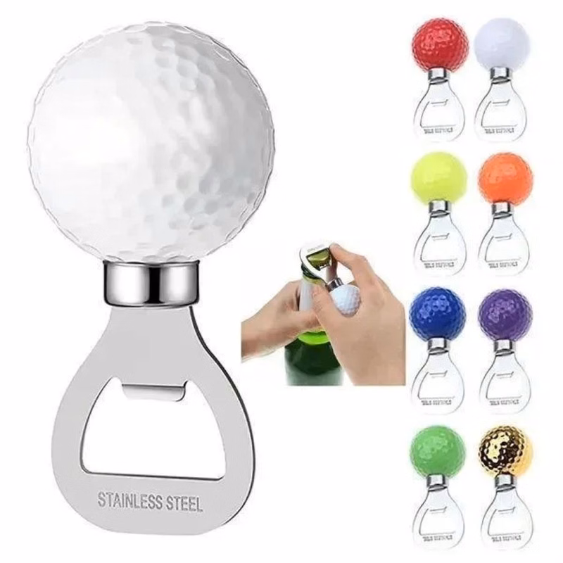 Golf Ball Bottle Opener Themed Beer Funny Fridge