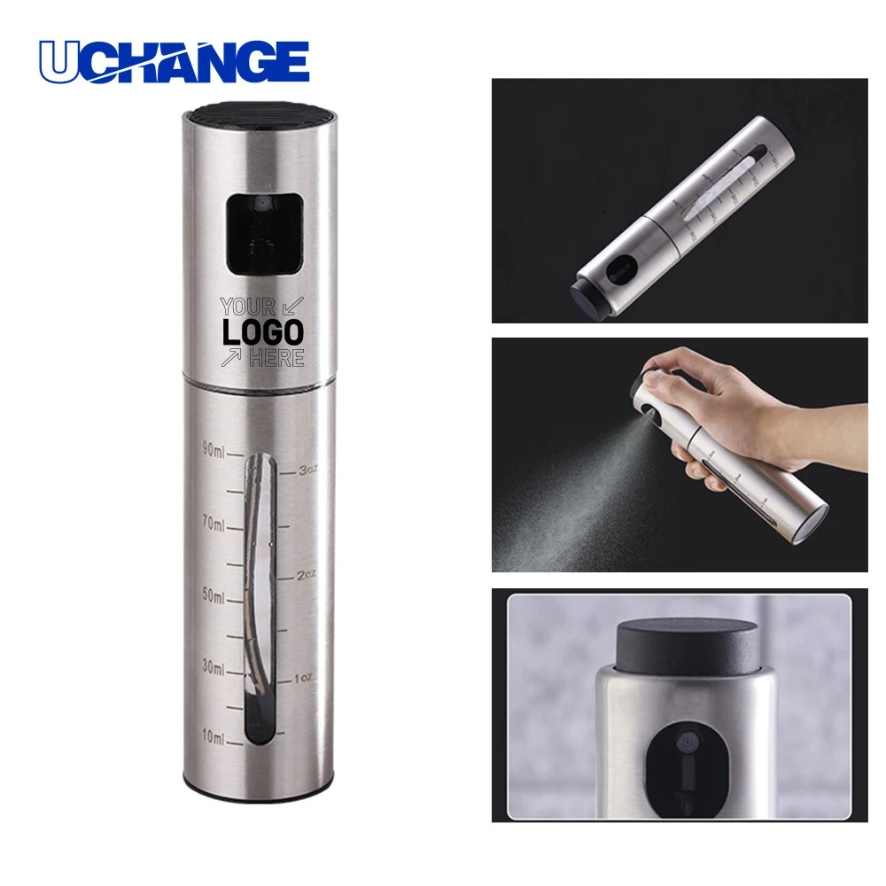 Stainless Steel Oil Spray Bottle Dispenser 1